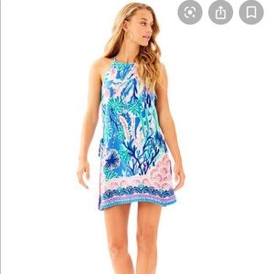 Lilly Pulitzer Pearl Romper- Jet Stream